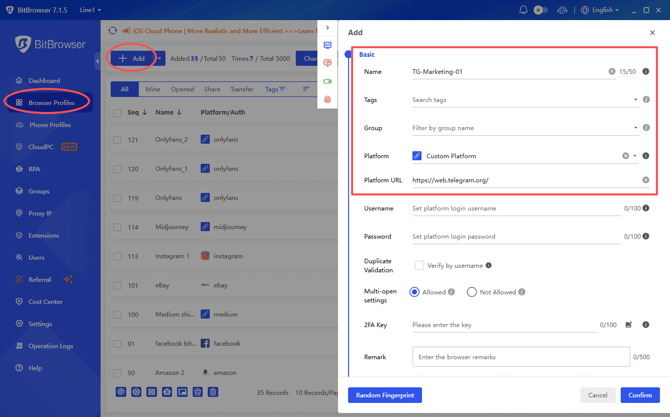 Bitbrowser&Helodata